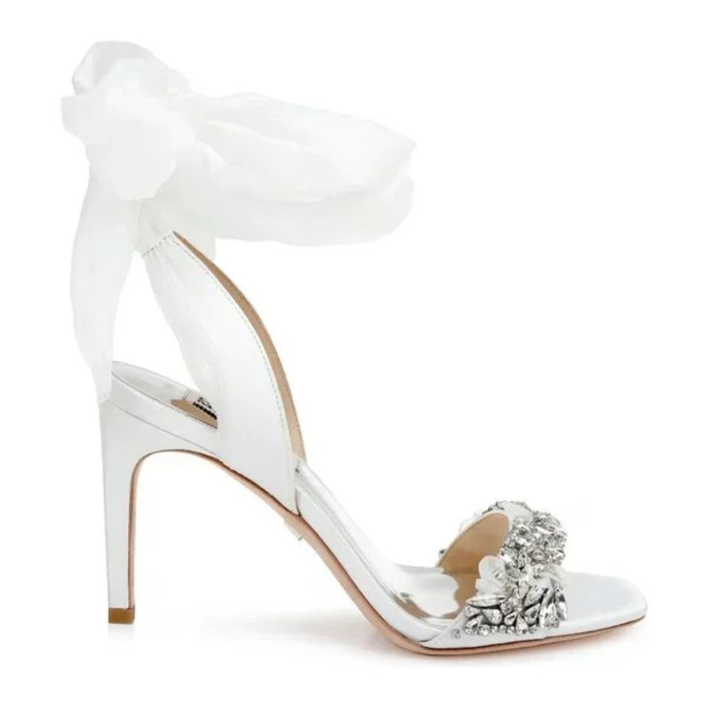 Badgley Mischka Collection Wedding Bobbly Sandal